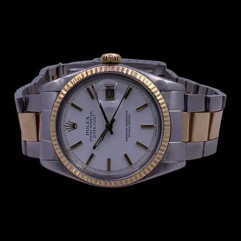 Rolex Datejust 36 1601 36mm Yellow gold and stainless steel White 4