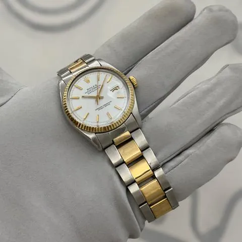 Rolex Datejust 36 1601 36mm Yellow gold and stainless steel White 6