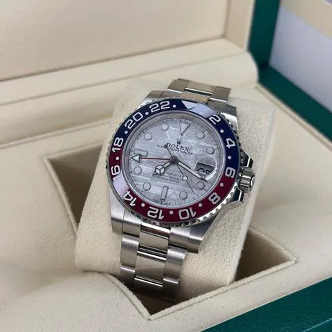 Rolex GMT-Master II 126719BLRO 40mm White gold Gray