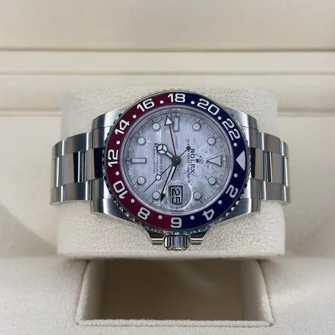 Rolex GMT-Master II 126719BLRO 40mm White gold Gray 8