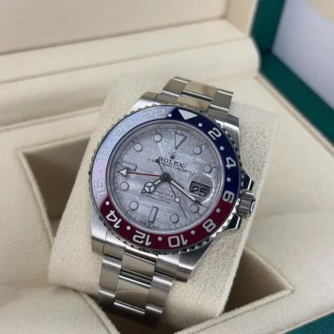 Rolex GMT-Master II 126719BLRO 40mm White gold Gray 9