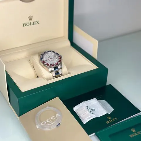 Rolex GMT-Master II 126719BLRO 40mm White gold Gray 12