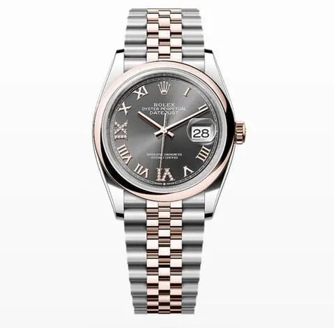 Rolex Datejust 36 126201 36mm Stainless steel Gray