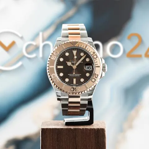 Rolex Yacht-Master 37 268621 37mm Yellow gold and Stainless steel Brown