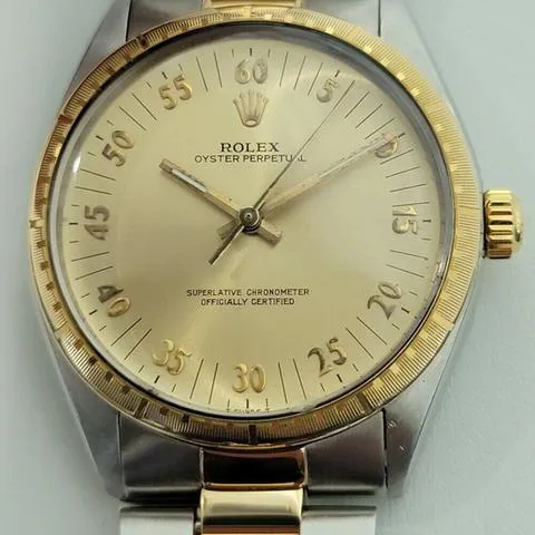 Rolex Oyster Perpetual 34 1038 35mm Yellow gold and Stainless steel