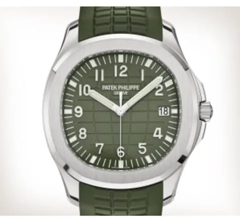 Patek Philippe Aquanaut 5168G-010 42mm White gold Green