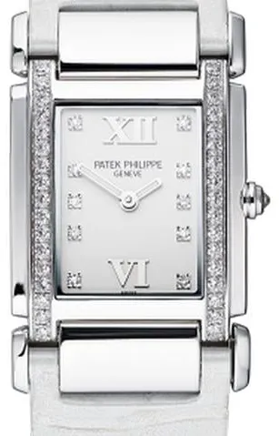 Patek Philippe Twenty~4 4920G-010 25mm White gold and 18k white gold and Diamond White