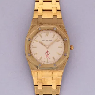 Audemars Piguet Royal Oak 6008BA Yellow gold White