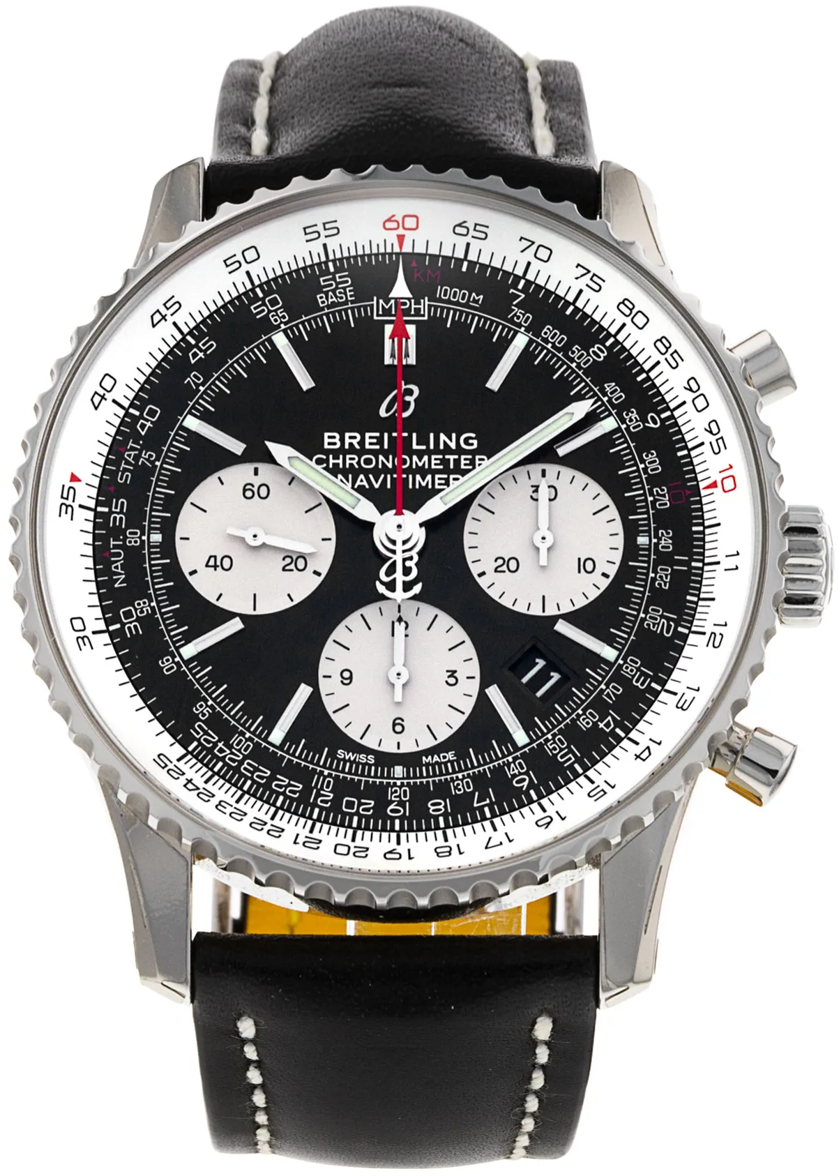 Breitling Navitimer 01 AB0121 43mm Stainless steel •