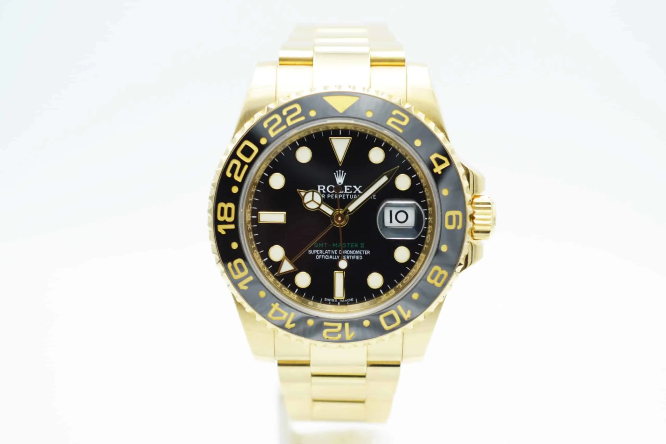 Rolex GMT-Master II 116718LN 40mm Geel goud