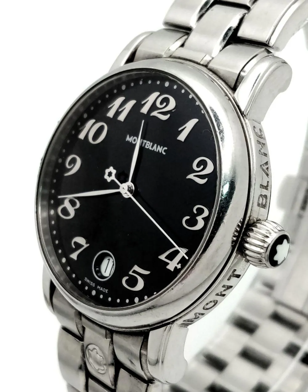 Montblanc Meisterstuck 36mm Stainless steel Black 2