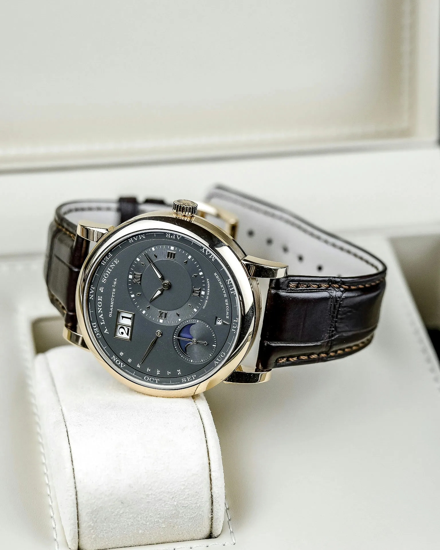 A. Lange & Söhne Lange 1 345.033 42mm Rose gold Gray 4