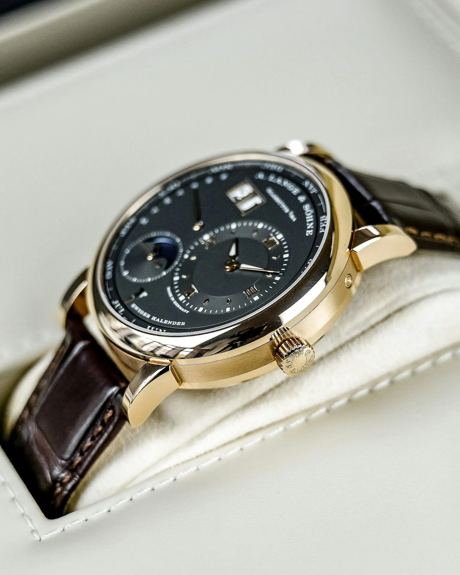 A. Lange & Söhne Lange 1 345.033 42mm Rose gold Gray 8