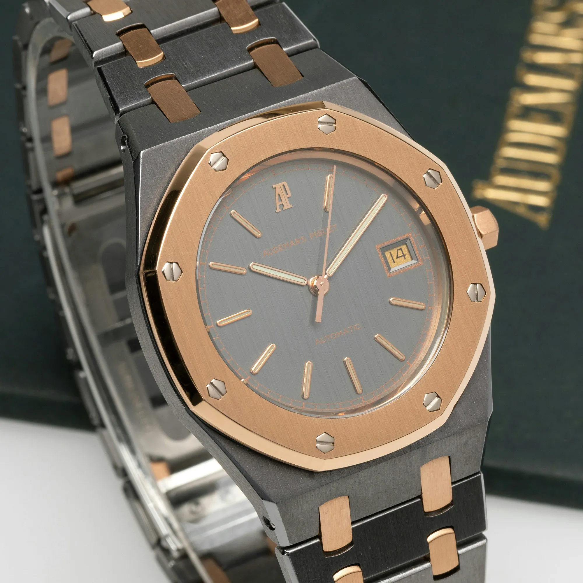 Audemars Piguet Royal Oak 14486TR 35mm Tantalum and rose gold Grey 17