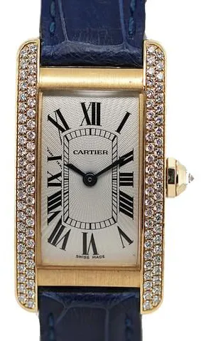 Cartier Tank Américaine 2482 19mm Yellow gold Gold