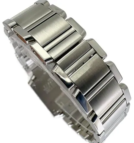 Cartier Tank Française W51008Q3 26mm Stainless steel White 7