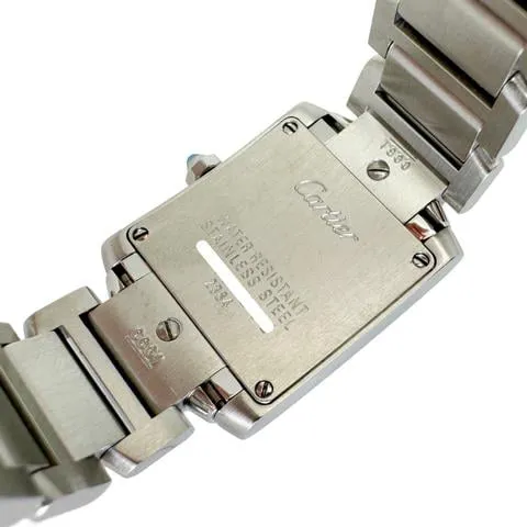 Cartier Tank Française W51008Q3 26mm Stainless steel White 8