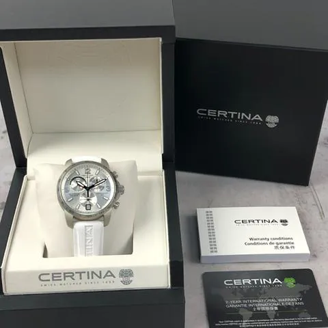 Certina DS Podium Big Size C0016399703701 42mm Aluminum Silver 6