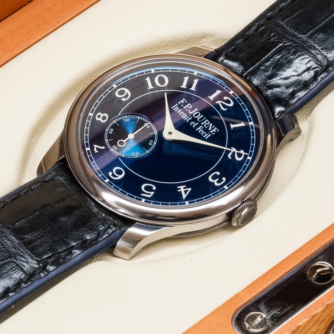 F.P. Journe Chronomètre 39.5mm Tantalum Blue