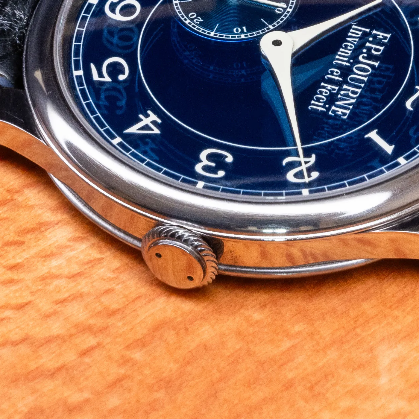 F.P. Journe Chronomètre 39.5mm Tantalum Blue 4