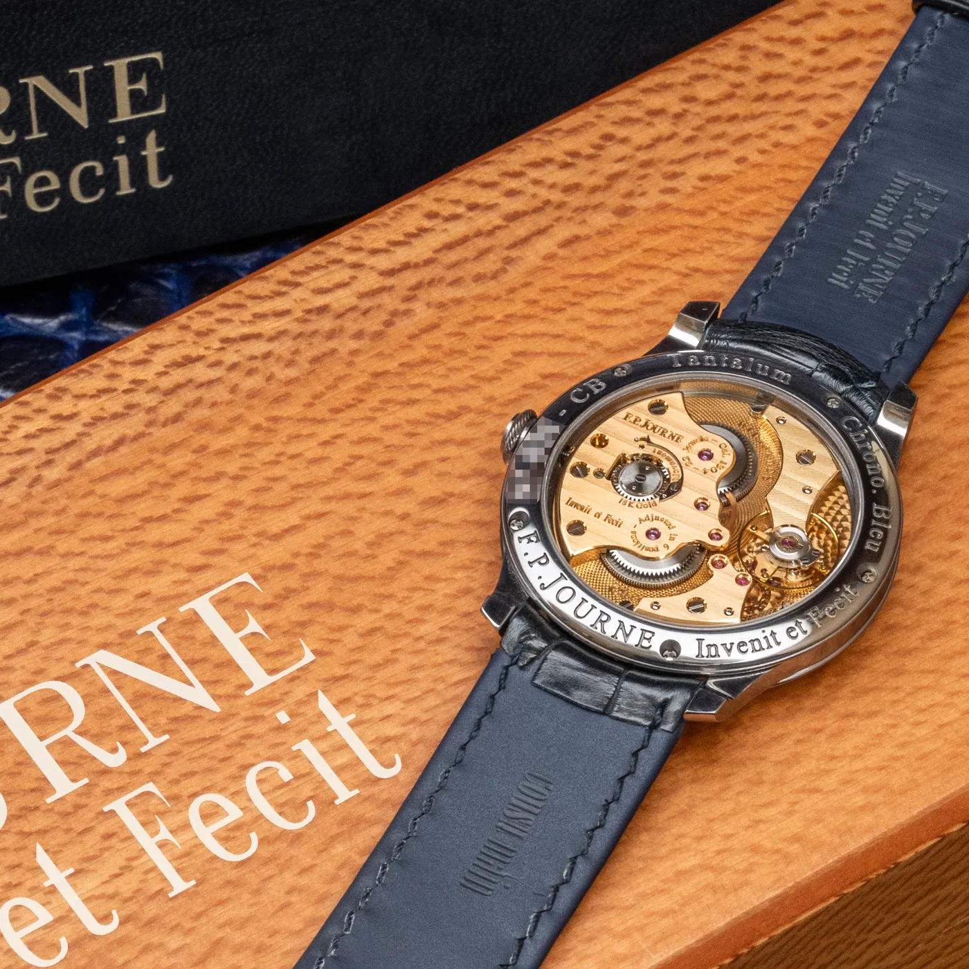 F.P. Journe Chronomètre 39.5mm Tantalum Blue 8