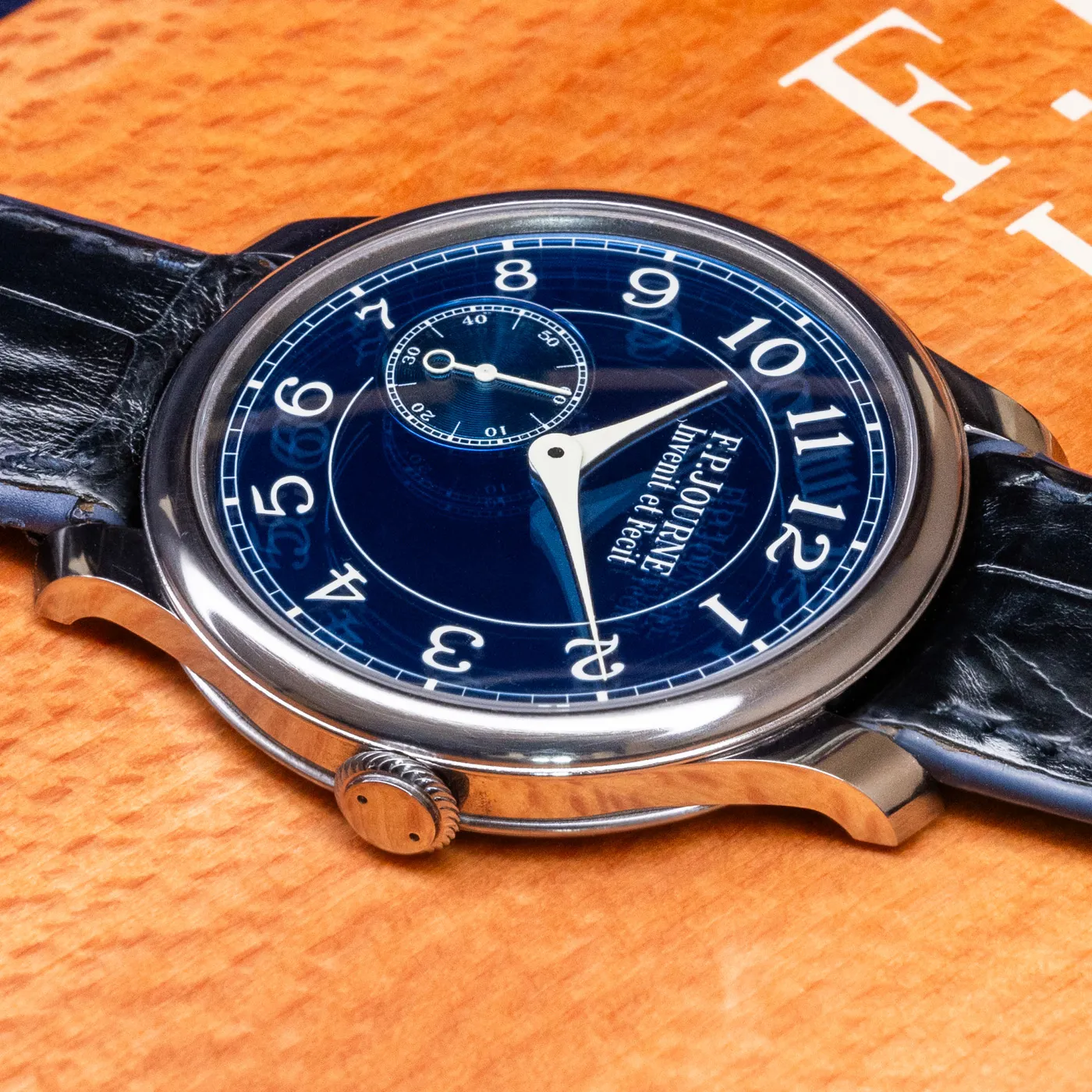 F.P. Journe Chronomètre 39.5mm Tantalum Blue 9