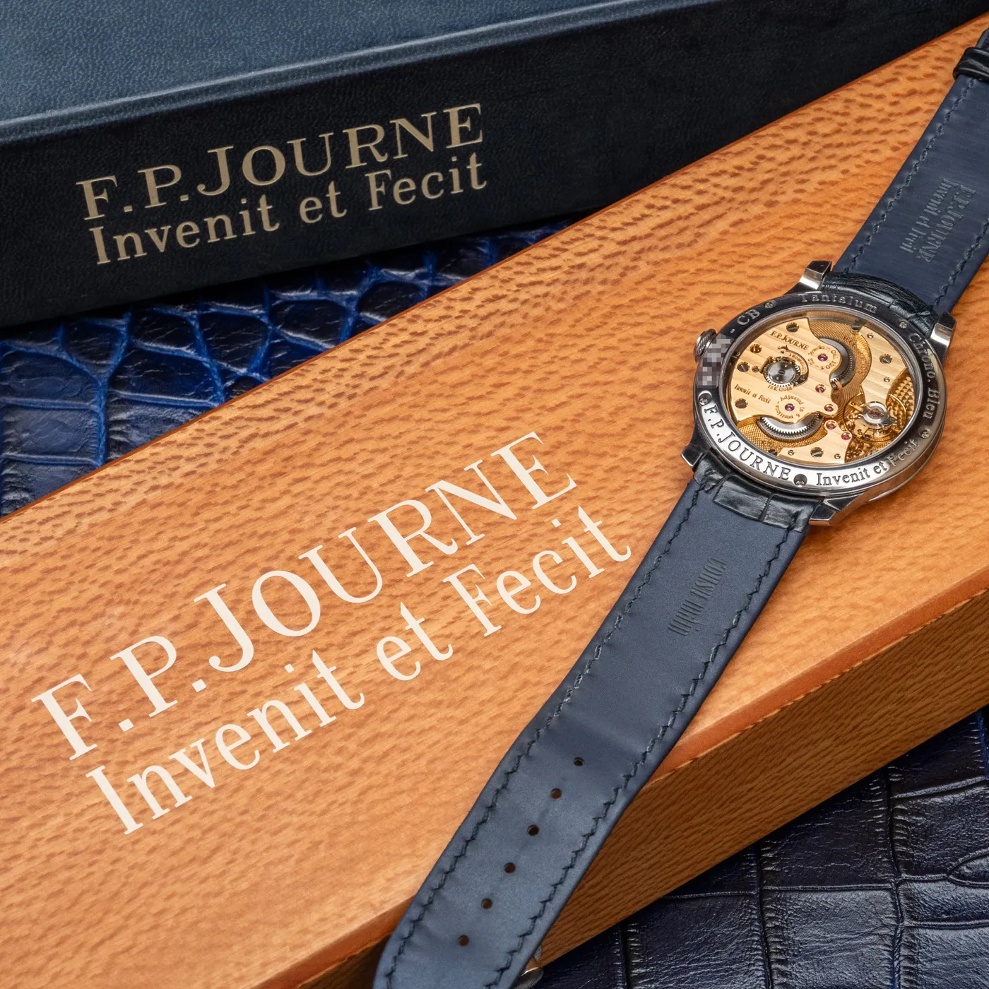 F.P. Journe Chronomètre 39.5mm Tantalum Blue 11