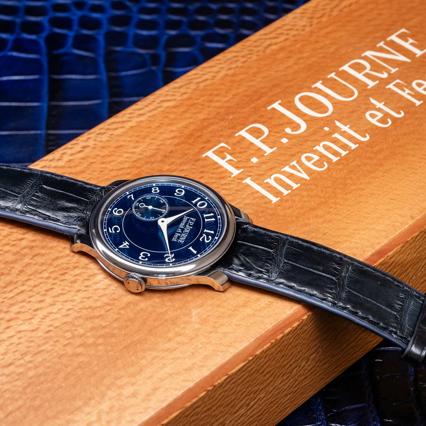 F.P. Journe Chronomètre 39.5mm Tantalum Blue 12