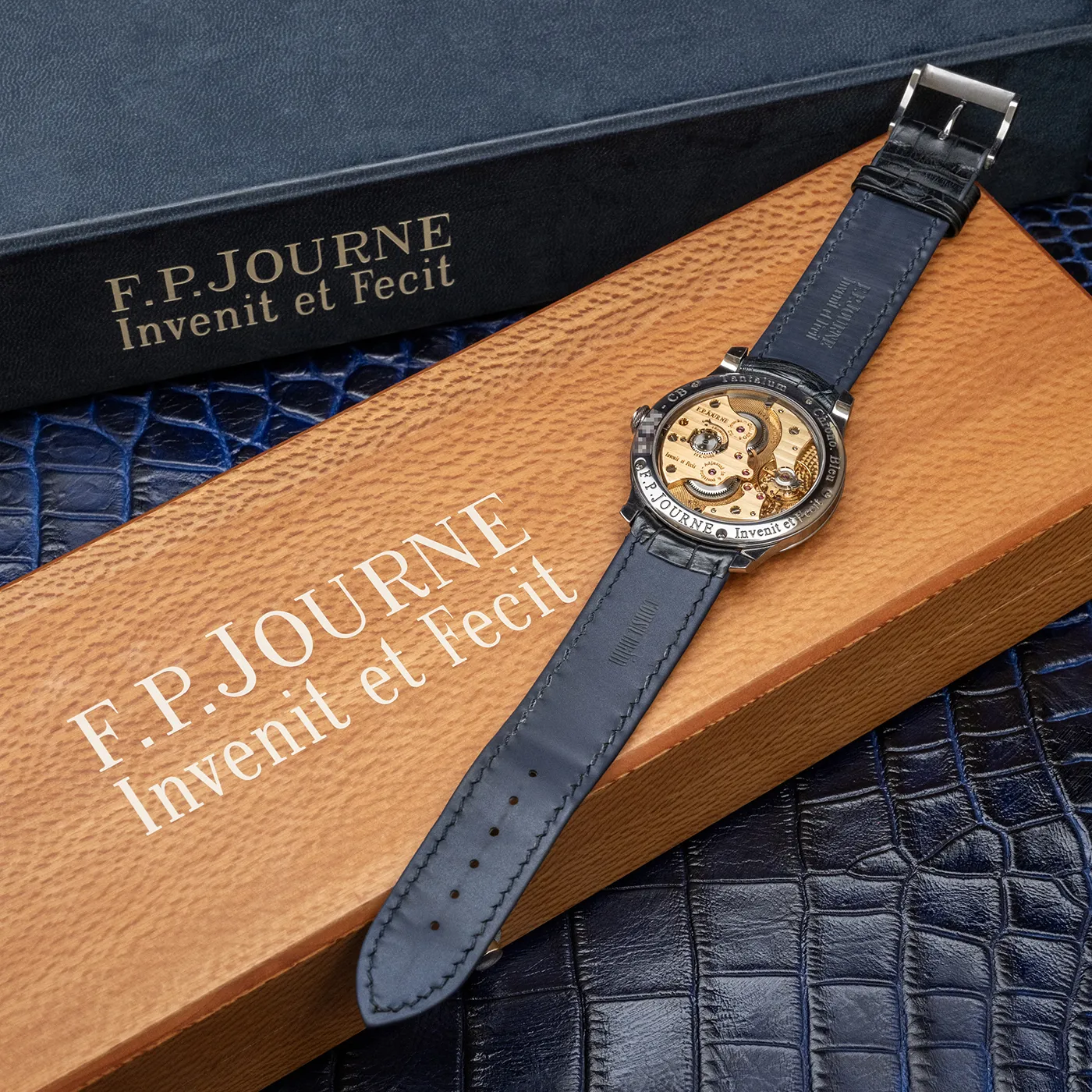 F.P. Journe Chronomètre 39.5mm Tantalum Blue 13