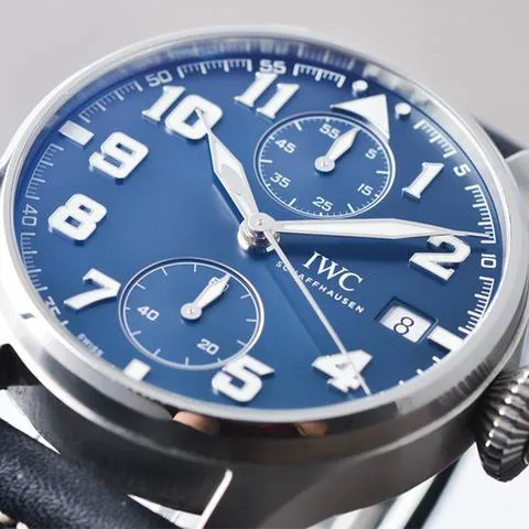 IWC Big Pilot IW515202 46mm Stainless steel Blue 2