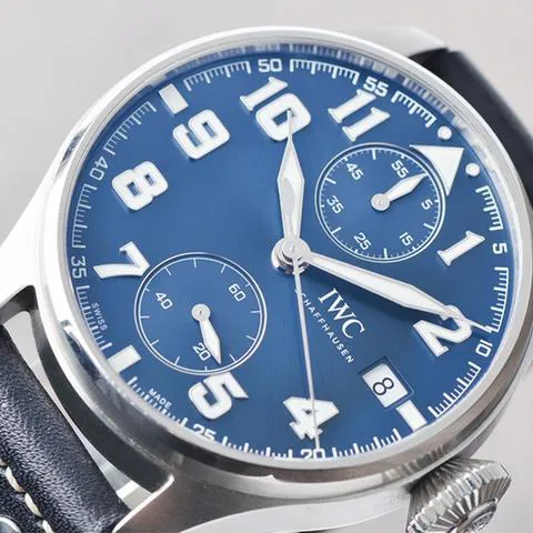 IWC Big Pilot IW515202 46mm Stainless steel Blue 8