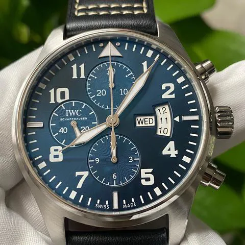 IWC Pilot IW377706 43mm Stainless steel Blue