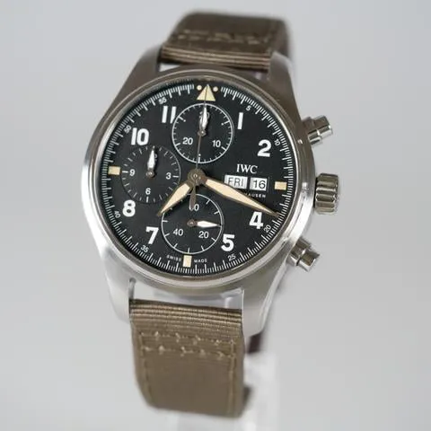 IWC Pilot IW387901 41mm Stainless steel Black