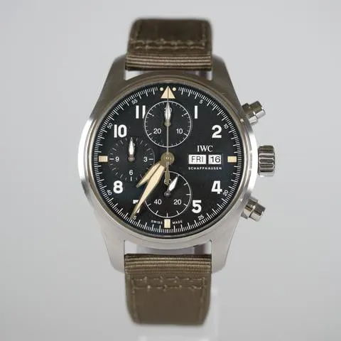 IWC Pilot IW387901 41mm Stainless steel Black 1