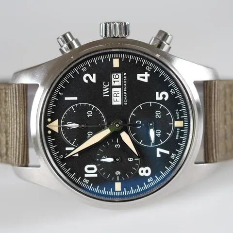 IWC Pilot IW387901 41mm Stainless steel Black 4