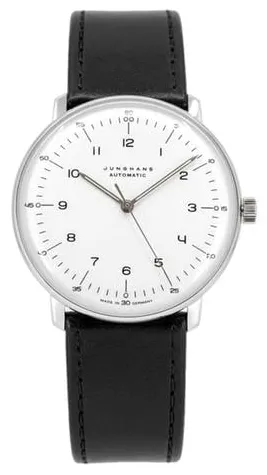 Junghans max bill 27/3500.02 38mm Stainless steel White