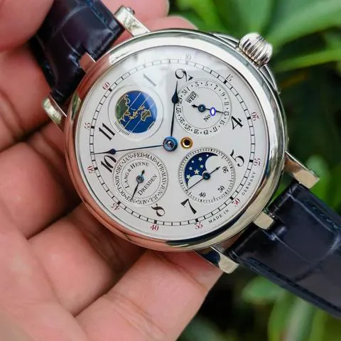 Lang & Heyne 42mm White gold