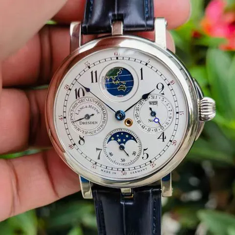 Lang & Heyne 42mm White gold 4