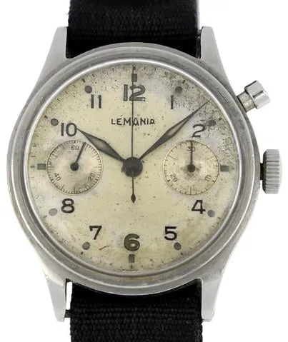 Lemania 38mm Stainless steel