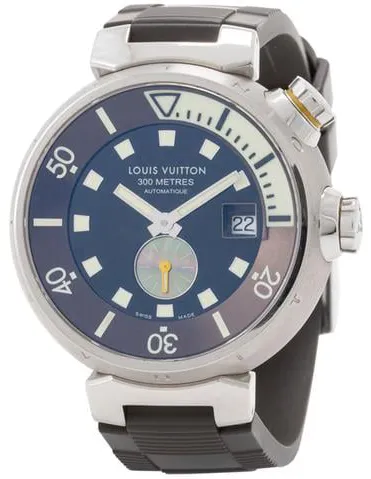 Louis Vuitton Q1031 44mm Stainless steel Black