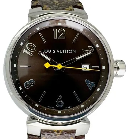 Louis Vuitton Q1111 39mm Stainless steel Brown