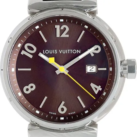 Louis Vuitton Q1111 39mm Stainless steel Brown