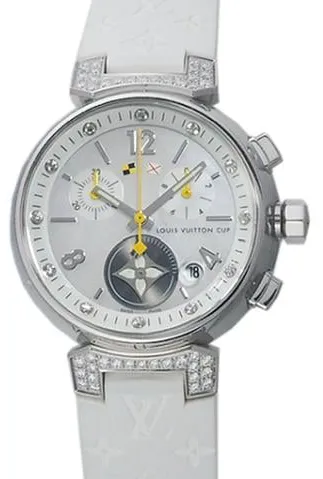 Louis Vuitton Q132H 34mm Stainless steel White