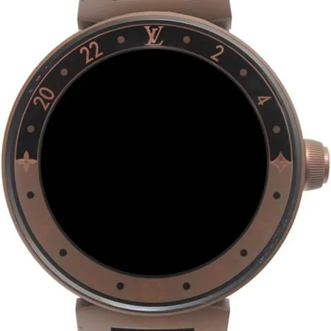 Louis Vuitton Tambour Horizon QA052Z 42mm Stainless steel Brown