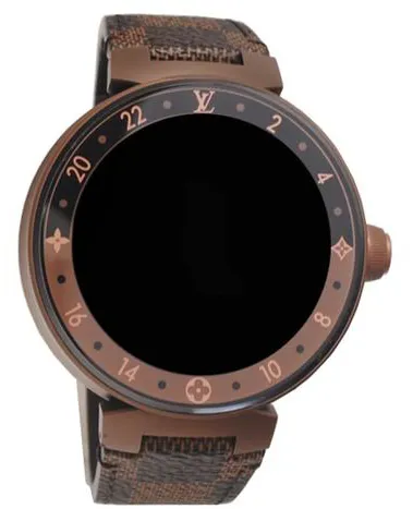 Louis Vuitton Tambour Horizon QA052Z 42mm Stainless steel Brown 2