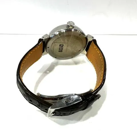 Louis Vuitton Tambour Q11310 Stainless steel Brown 1