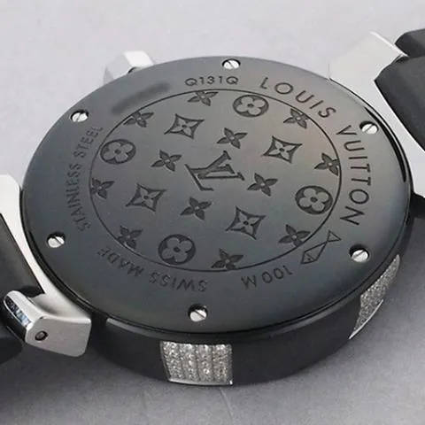 Louis Vuitton Tambour Q131Q 34mm Stainless steel Black 2