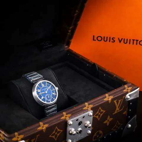 Louis Vuitton Tambour W1ST20 40mm Stainless steel Blue 7