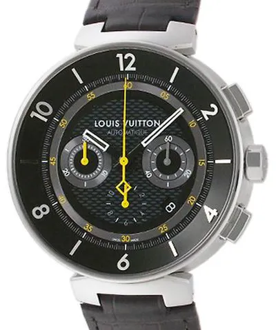 Louis Vuitton Q8D40 43mm Stainless steel Black