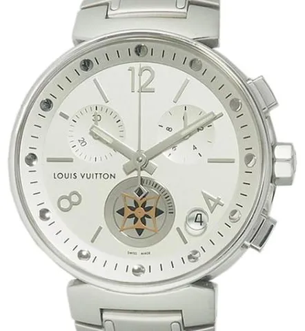 Louis Vuitton Q8D10 39mm Stainless steel White